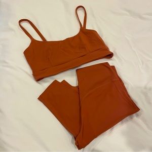 *SET* Large Sunstone Cloud Pant w/ Balance Logo and The Ignite Bra Sunstone D+